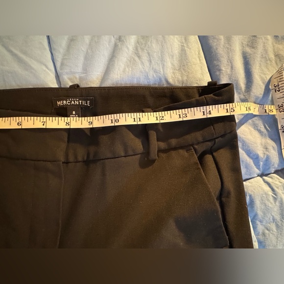 J.CREW Mercantile Women’s J5292 Ruby Slim Cropped Black Pants Size 8 - Picture 12 of 13